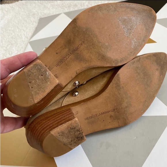 Rebecca Minkoff Katen Suede Studded Booties 6 - Picture 8 of 11